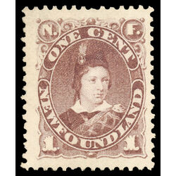 newfoundland stamp 41 edward prince of wales 1 1880 M VF 011