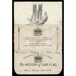 king george vi coronation 1937 the history of our flag laura secord co