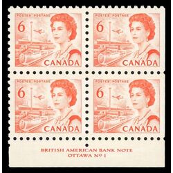 canada stamp 459i queen elizabeth ii transportation 6 1969 PB LR %231