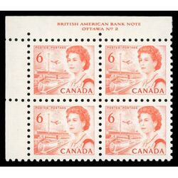 canada stamp 459 queen elizabeth ii transportation 6 1968 PB UL %232