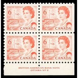 canada stamp 459 queen elizabeth ii transportation 6 1968 PB LR %232
