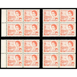 canada stamp 459p queen elizabeth ii transportation 6 1968 CB SET