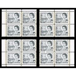 canada stamp 460fpiv queen elizabeth ii transportation 6 1972 CB SET