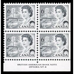 canada stamp 460c queen elizabeth ii transportation 6 1970 PB LR %234