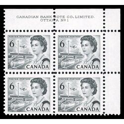 canada stamp 460f queen elizabeth ii transportation 6 1972 PB UR %231