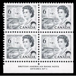 canada stamp 460 queen elizabeth ii transportation 6 1970 PB LR %231