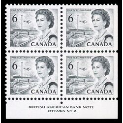 canada stamp 460 queen elizabeth ii transportation 6 1970 PB LR %232