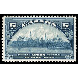 canada stamp 202 parliament buildings 5 1933 M XFNH 029