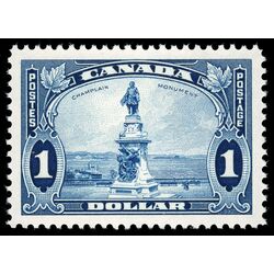 canada stamp 227 champlain statue 1 1935 M XFNH 033