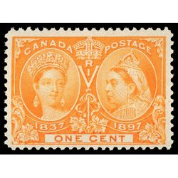 canada stamp 51 queen victoria diamond jubilee 1 1897 M VFNH 057
