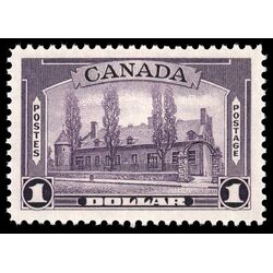 canada stamp 245 chateau de ramezay montreal 1 1938 M XFNH 063
