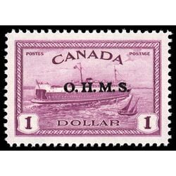 canada stamp o official o10 train ferry 1 00 1949 M XFNH 032