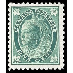 canada stamp 67 queen victoria 1 1897 M F VFNH 023