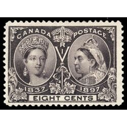 canada stamp 56 queen victoria diamond jubilee 8 1897 M F VF 104