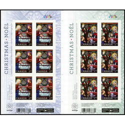 canada stamp 2494b christmas stained glass 2011