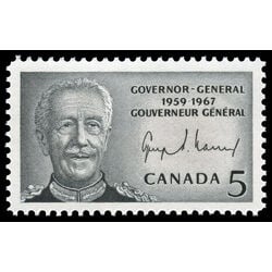 canada stamp 474 governor general vanier 5 1967