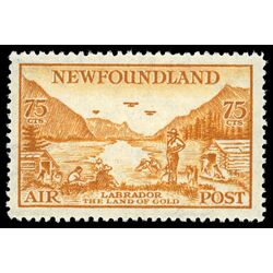 newfoundland stamp c17 labrador land of gold 75 1933 M VF 013