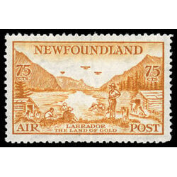 newfoundland stamp c17 labrador land of gold 75 1933 M XFNH 014