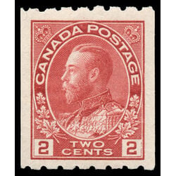 canada stamp 124 king george v 2 1913 M XFNH 051