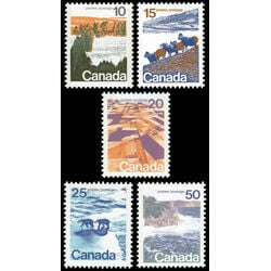 canada stamp 594 98 landscape definitives 1 20 1972