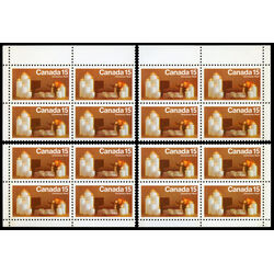 canada stamp 609p christmas candles 15 1972 CB SET