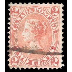 canada stamp 20 queen victoria 2 1859 U F 085