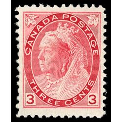 canada stamp 78 queen victoria 3 1898 M VFNH 033