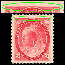 canada stamp 77 queen victoria 2 1899 M XFNH 045