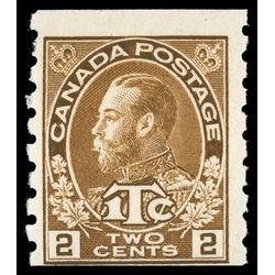 canada stamp mr war tax mr7a war tax coil 1916 M F 014