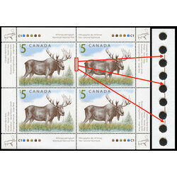 canada stamp 1693i moose 5 2003 M PANE