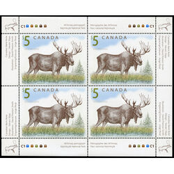 canada stamp 1693i moose 5 2003 M PANE
