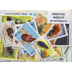 insects on stamps