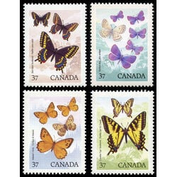 canada stamp 1210 3 butterflies 1988