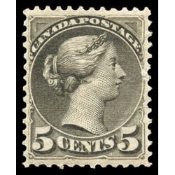 canada stamp 42 queen victoria 5 1888 M VF 048