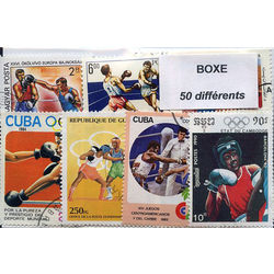boxing on stamps