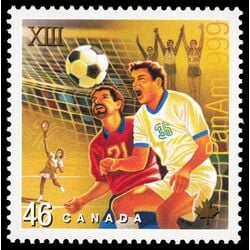 canada stamp 1804 soccer 46 1999