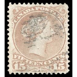 canada stamp 29b queen victoria 15 1868 U F VF 026