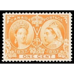 canada stamp 51 queen victoria diamond jubilee 1 1897 M XFNH 058