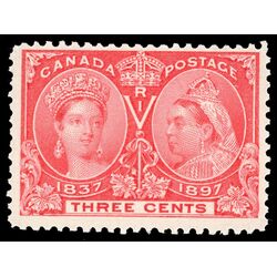 canada stamp 53 queen victoria diamond jubilee 3 1897 M VFNH 050