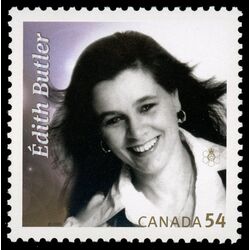 canada stamp 2333b edith butler 1942 54 2009