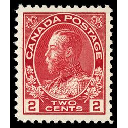 canada stamp 106 king george v 2 1911 M VFNH 018