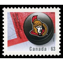 canada stamp 2661g ottawa senators 63 2013