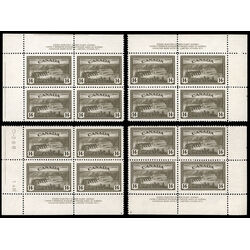 canada stamp 270 hydroelectric station quebec 14 1946 PB SET %231 024