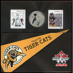 cfl teams stamp and coin set hamilton tiger cats