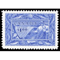 canada stamp 302 fisherman 1 1951 M XFNH 061