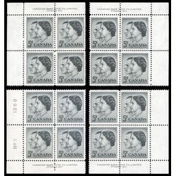 canada stamp 374 royal visit 5 1957 PB SET %231