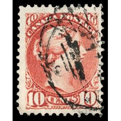 canada stamp 45 queen victoria 10 1897 U VF 052