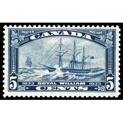 canada stamp 204 royal william 5 1933 M VFNH 042