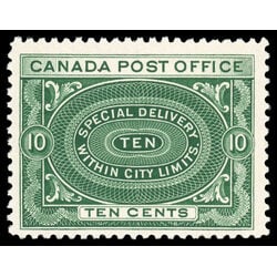 canada stamp e special delivery e1 special delivery stamps 10 1898 M F VFNH 040