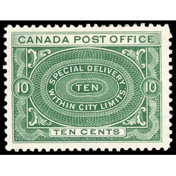canada stamp e special delivery e1 special delivery stamps 10 1898 M F VF 041